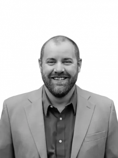 Chris Blair white and gray image